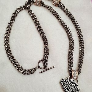 Harley Davidson Chain Necklace